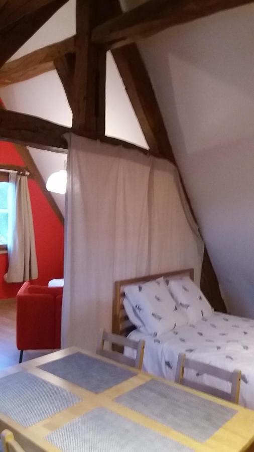 Le Charme Du Chateau Daire Les Andelys Dış mekan fotoğraf