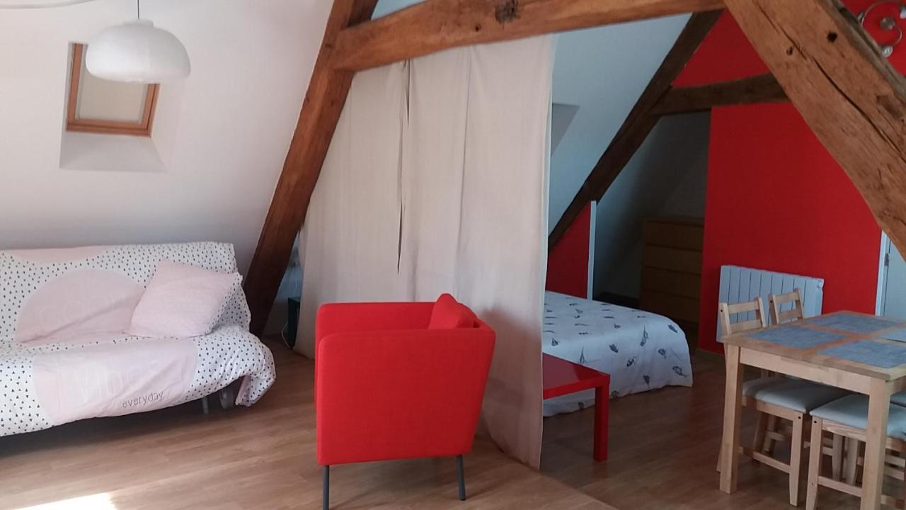 Le Charme Du Chateau Daire Les Andelys Dış mekan fotoğraf
